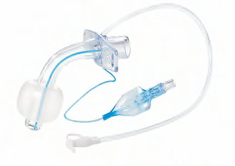 Трахеостомічна трубка з манжетою та портом для надманжеточної аспірації з фіксованим фланцем розмір 8,0, Sumi